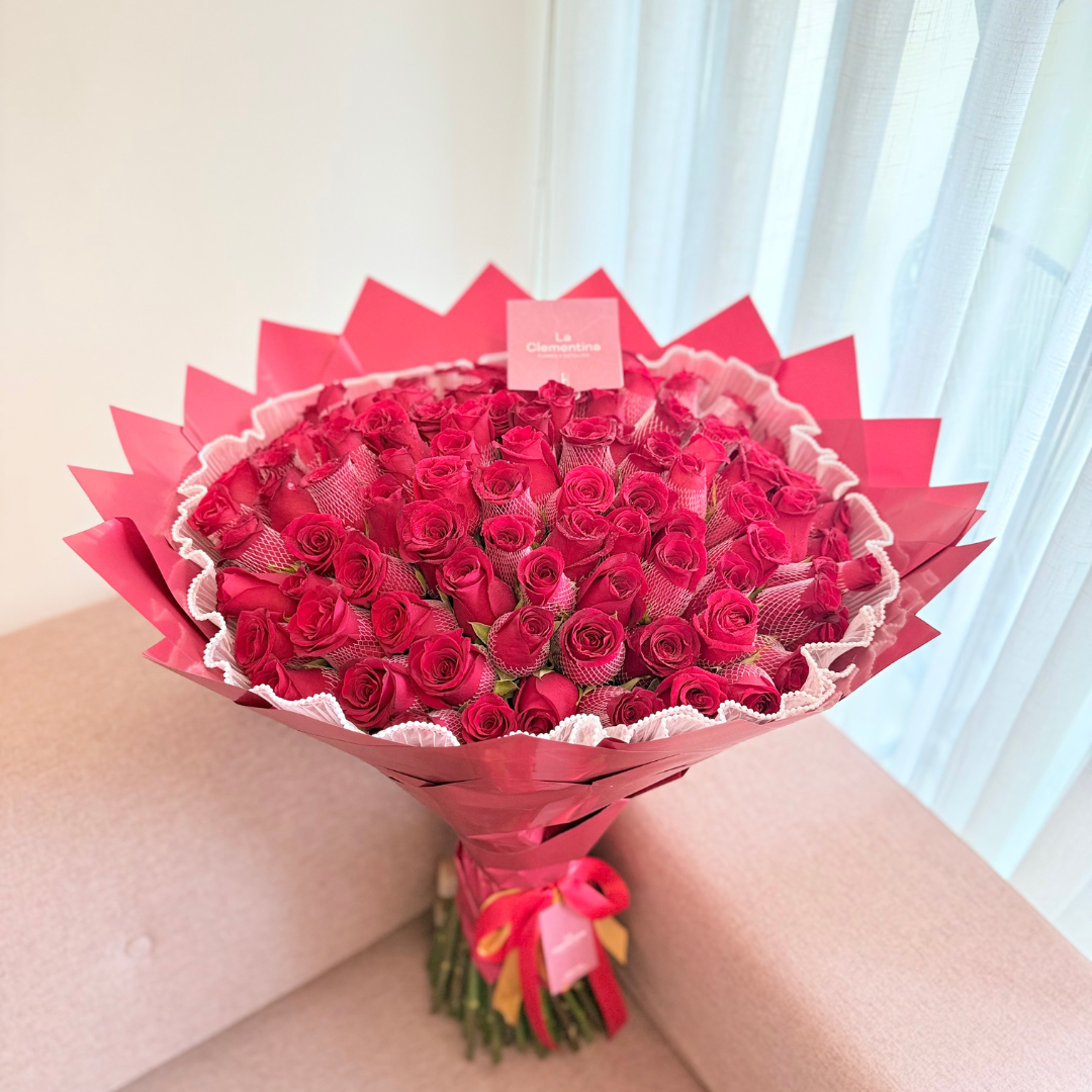 Ramo Buchón 100 Rosas