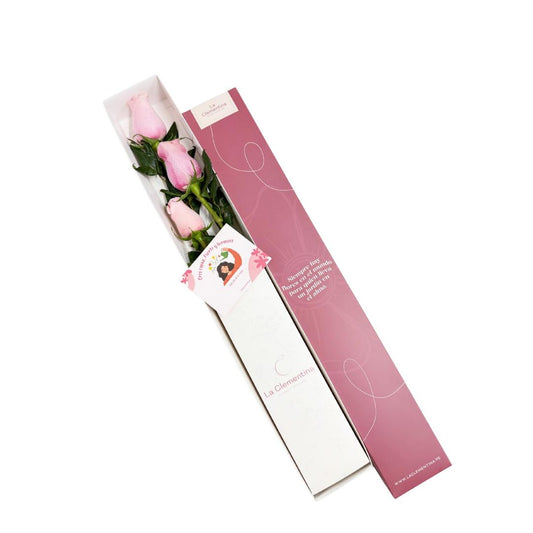 Caja Classic de 3 Rosas