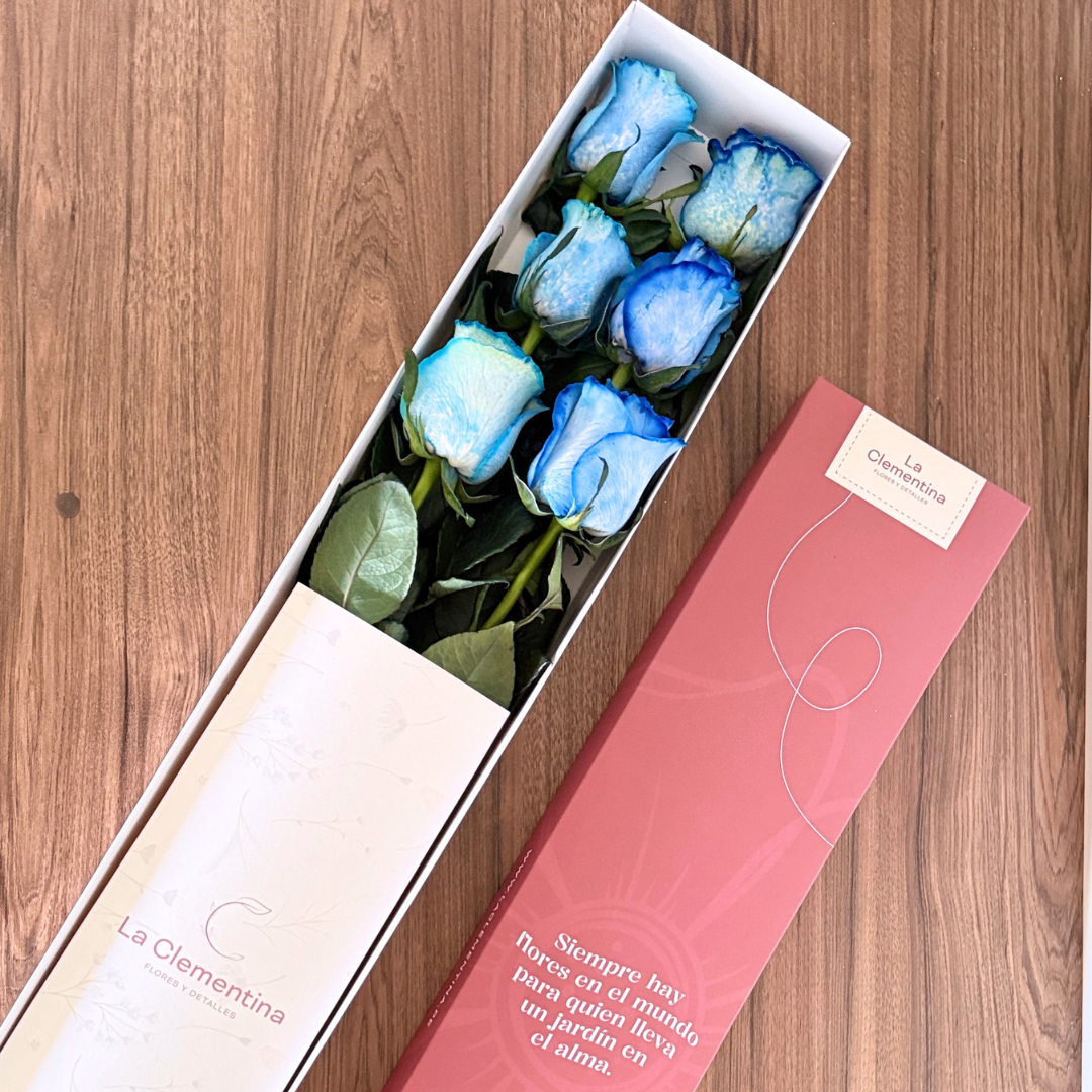 Caja Classic de 6 Rosas