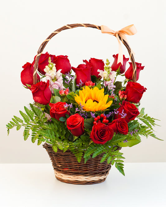 Canasta Corazón de Mamá