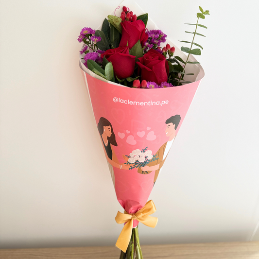Ramo Juntos 3 Rosas