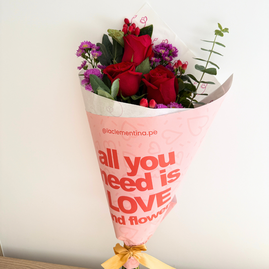 Ramo Love 3 Rosas