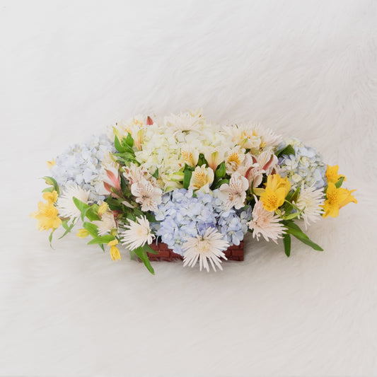 Centro de mesa silvestre