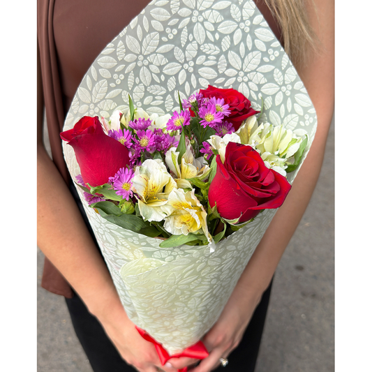 Ramo Clásico de 3 Rosas