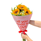 Ramo Love 3 Girasoles