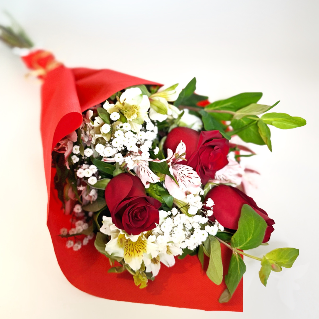 Ramo Clásico de 3 Rosas